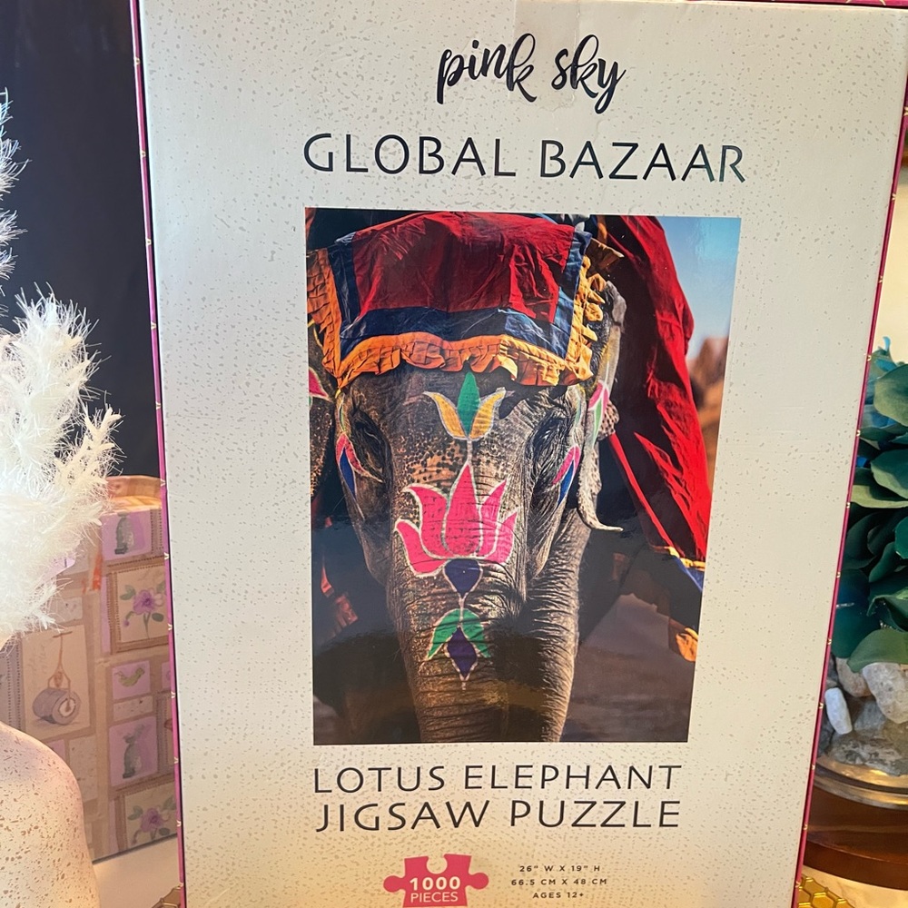 Global Bazaar 1000 Piece Jigsaw Puzzle - Multicolor - Picture 11 of 14